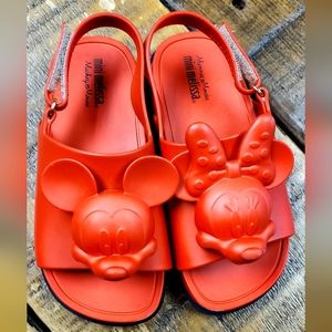 Mini Melissa Disney mini beach slide sandals